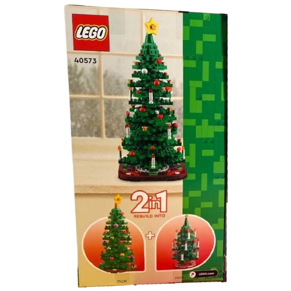 LEGO Lot of 3 Christmas Santa's Sleigh 40499 Wreath 40426 Christmas Tree 40573